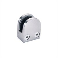 Made in China manufacturer 304 stainless steel handrail glass clamp