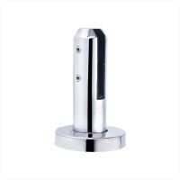 Factory  price outdoor indoor glass panel stainless steel frameless glass balustrade handrail post balustrade railing clamp glass spigot