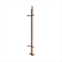 304 316 inox stainless steel stairs handrail balustrade/railing posts/ Made in China factory