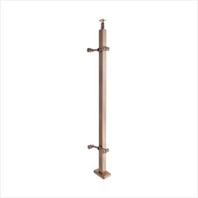 304 316 inox stainless steel stairs handrail balustrade/railing posts/ Made in China factory