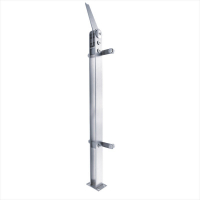 China factory 316 304 stainless steel fence baluster balustrade pole for railing